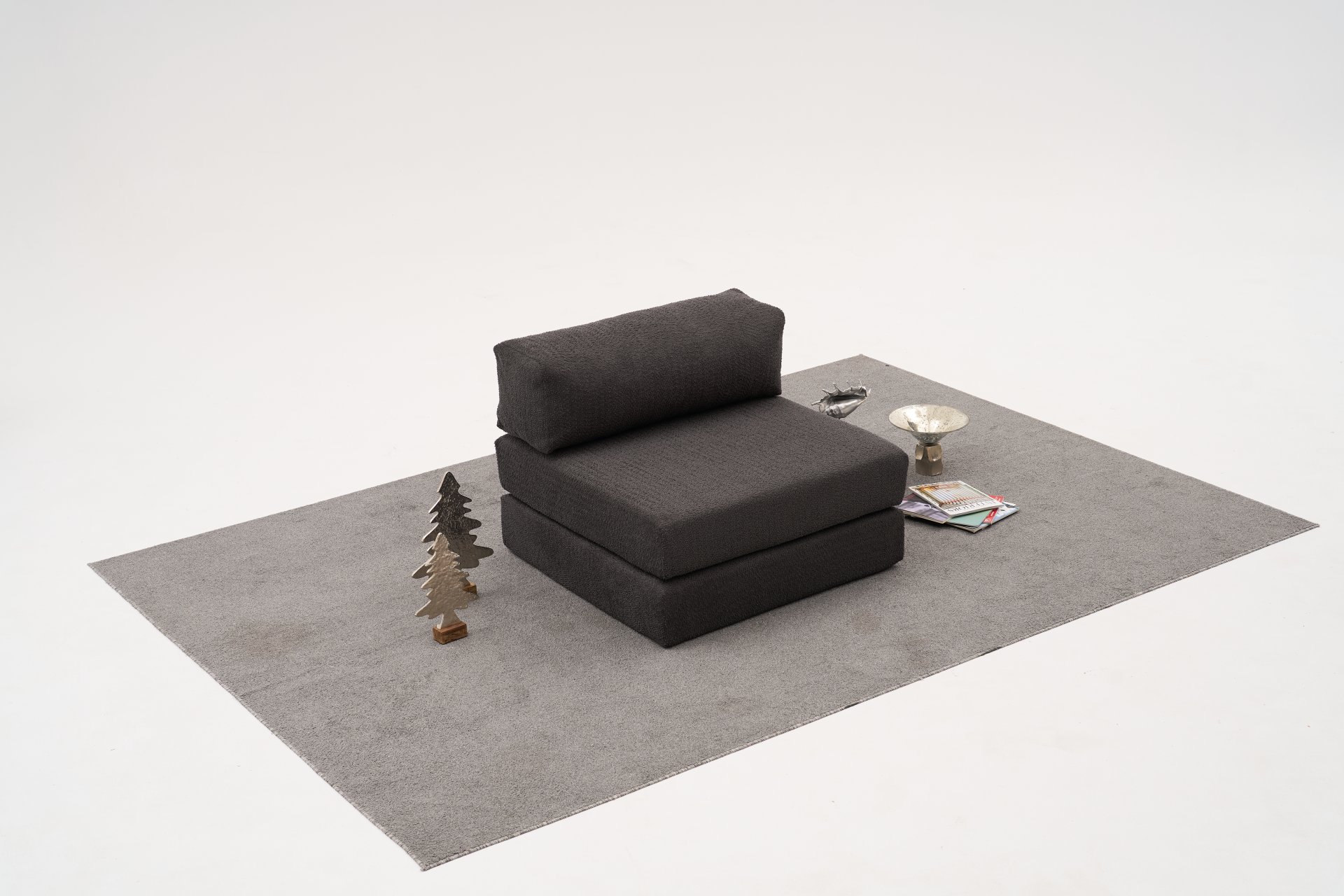 Comfort Serisi Yataklı Tekli Modül Antrasit