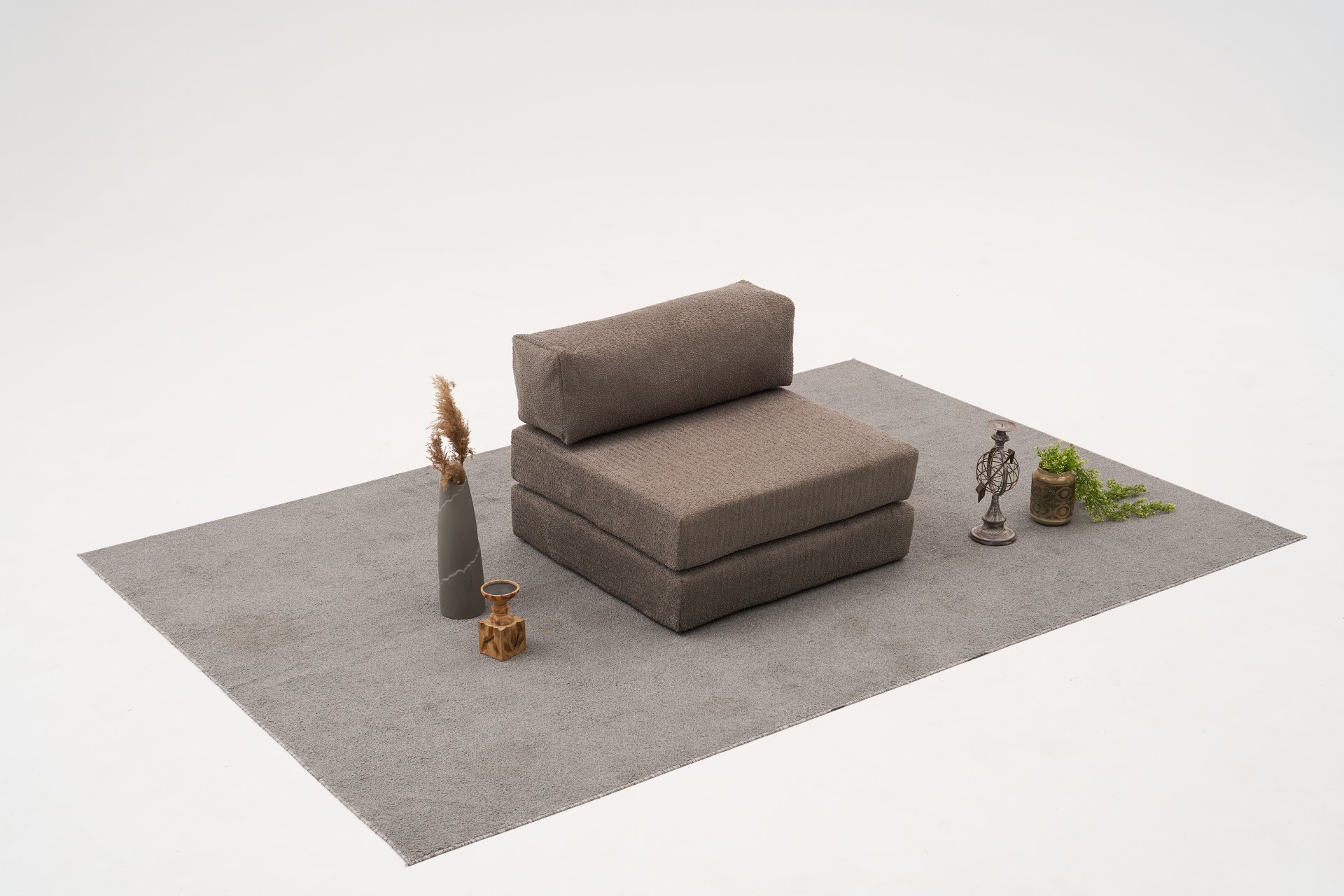 Comfort Serisi Yataklı Tekli Modül Gri