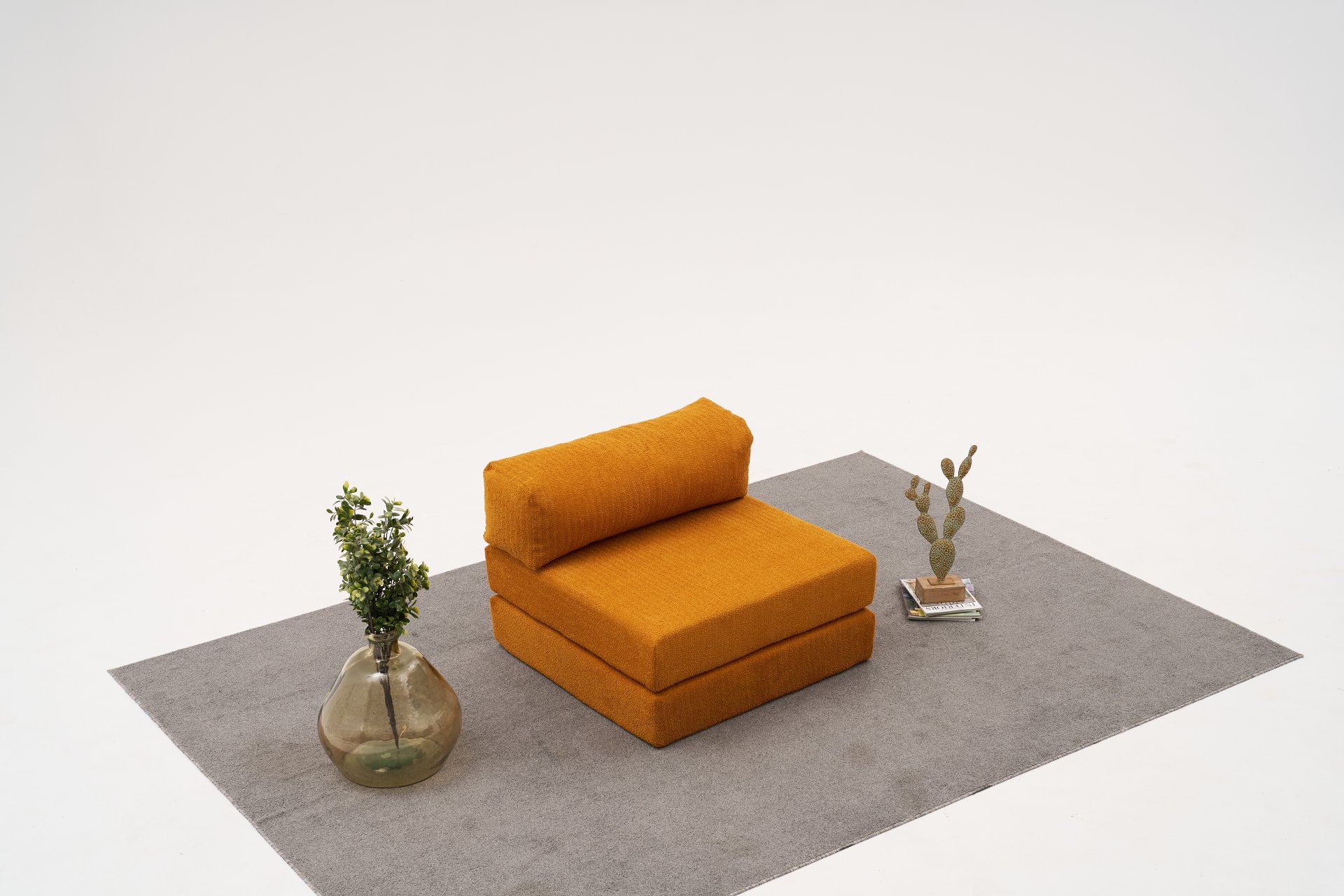 Comfort Serisi Yataklı Tekli Modül Turuncu