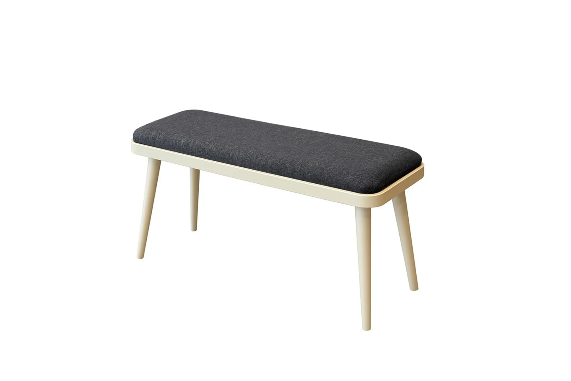 MİORA MİNİ BENCH KREM ANTRASİT