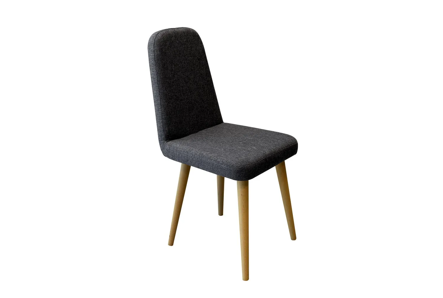 MİORA MİNİ SANDALYE KARİNA MEŞE ANTRASİT 2'Lİ SET