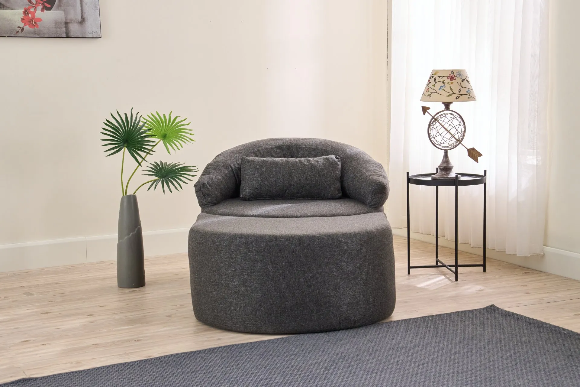 Pitta Puflu Berjer Antrasit